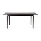 Flash Furniture Rectangle 36" W, 72" L, Rubberwood (Parawood), Black Matte KER-T-217EX-BLK-72-GG - alternate 8